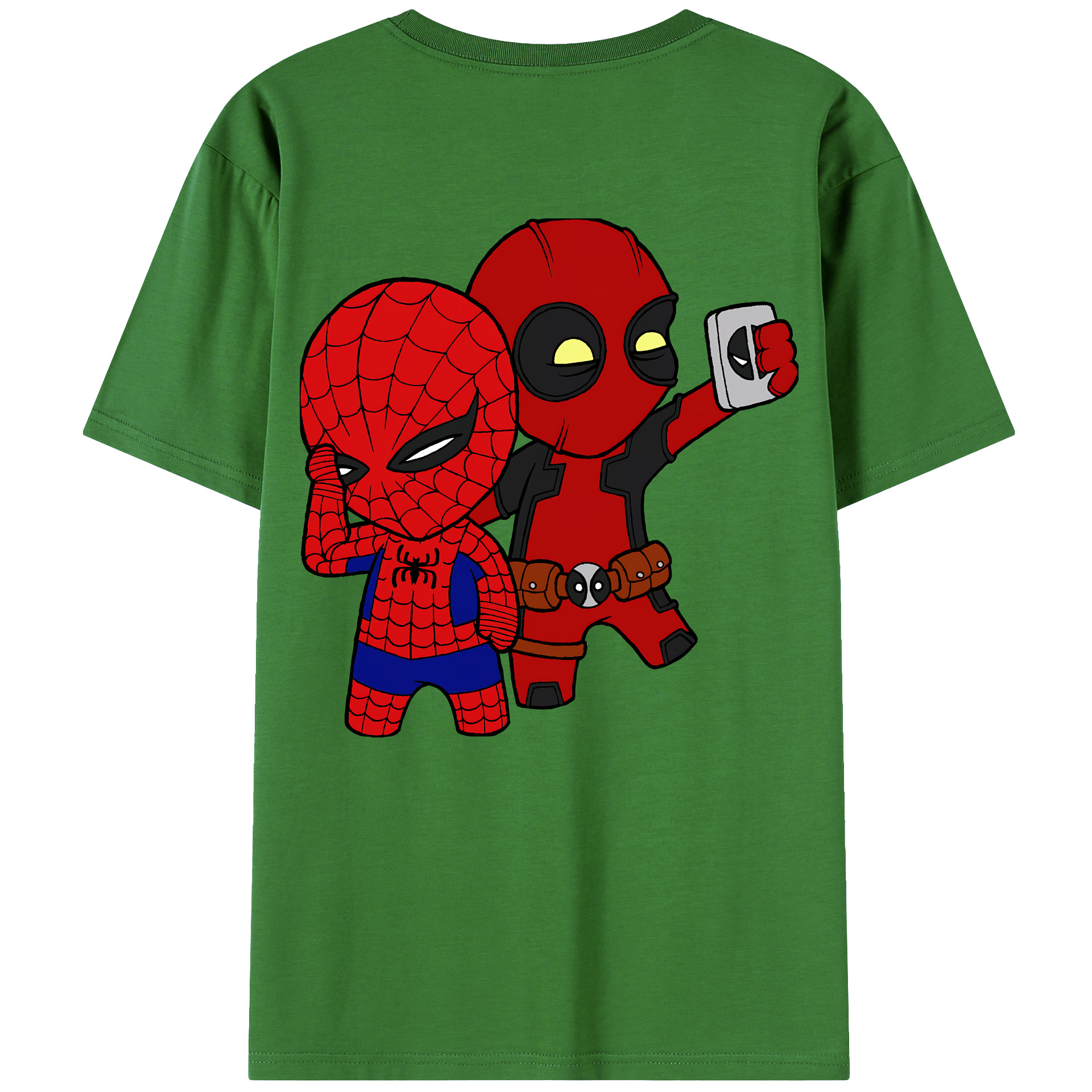（画像用） Deadpool デッドプール レディース半袖Tシャツ(バックプリント)